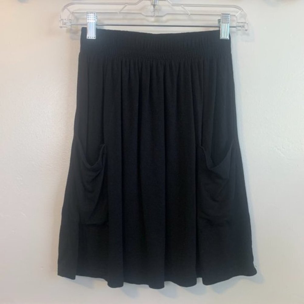 BDG Black Stretchy Mini Skirt With Pockets